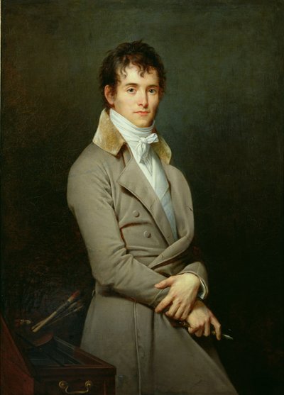 Portrait of Paulin-Guerin by Robert Lefevre